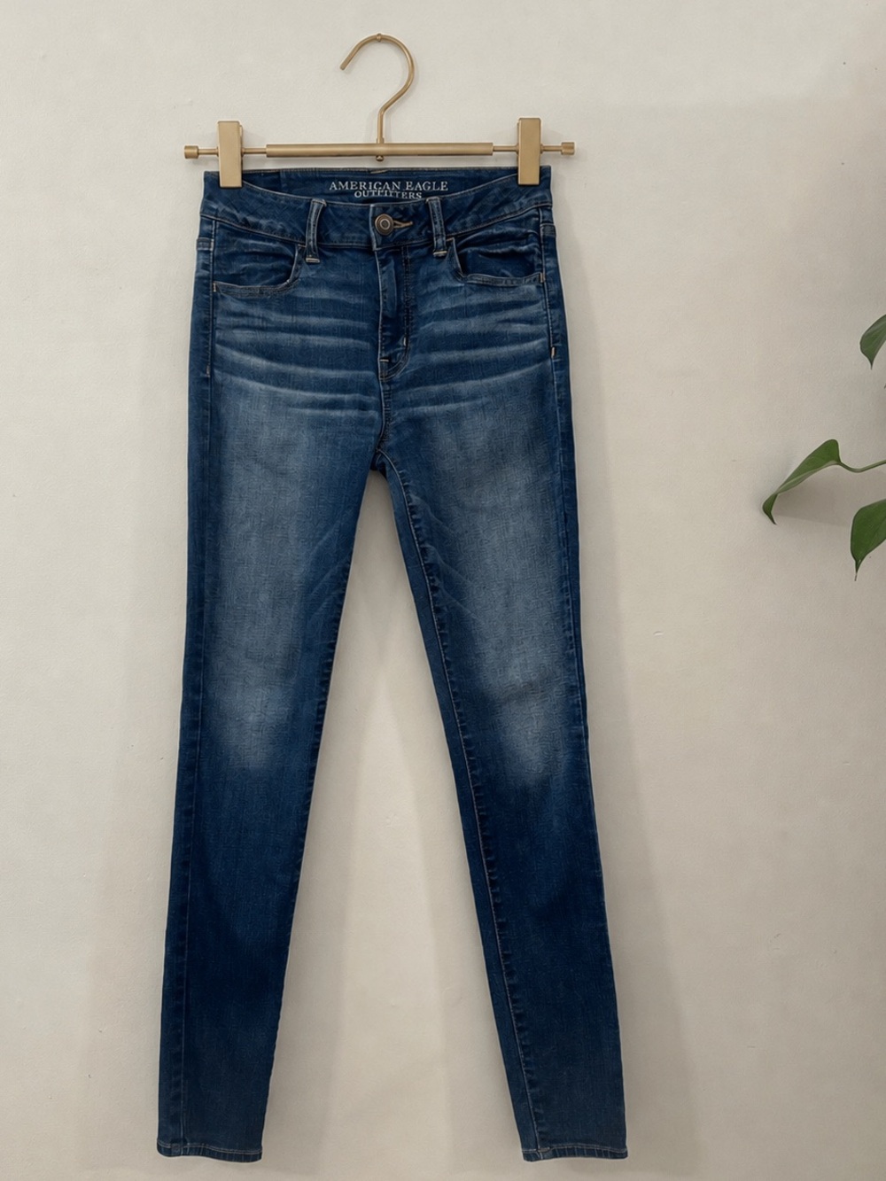 American Eagle Hi-Rise Jegging Jeans Women’s Size 4 Dark Wash